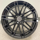 18" Velsen 555 Wheel 🌟 18X8 +38 5X120 🌟C.B 74.2 Black Machined Rim ✅ Limited🔻